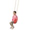 PLAYBERG Outdoor Playground Kids Heavy Duty Swing Seat EVA Belt Swing with Rope for All Ages